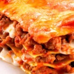 Lasaña a la boloñesa 350 grs aprox