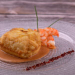 Menú Nº 3 para 6 personas con Merluza Rellena de centollo