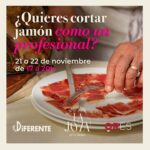 ¿Quieres cortar jamón como un profesional? Curso de corte de paleta en Diferente