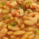 Alubias Pochas con Langostinos 400gr aprox