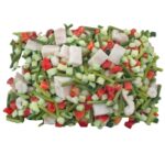 Salteado de merluza con gambas