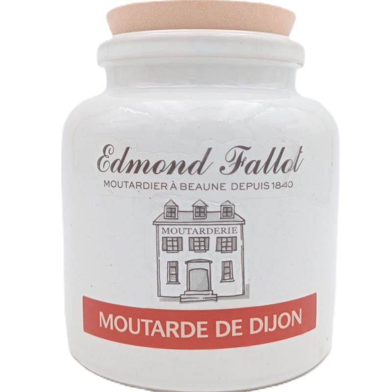 4053-mostaza-dijon-edmond Mostaza Dijon Edmond Fallot Cerámica 250 g - Imagen 1