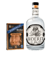 Pack Ginebra Siderit + Anchoas consorcio serie oro XL - Imagen 1